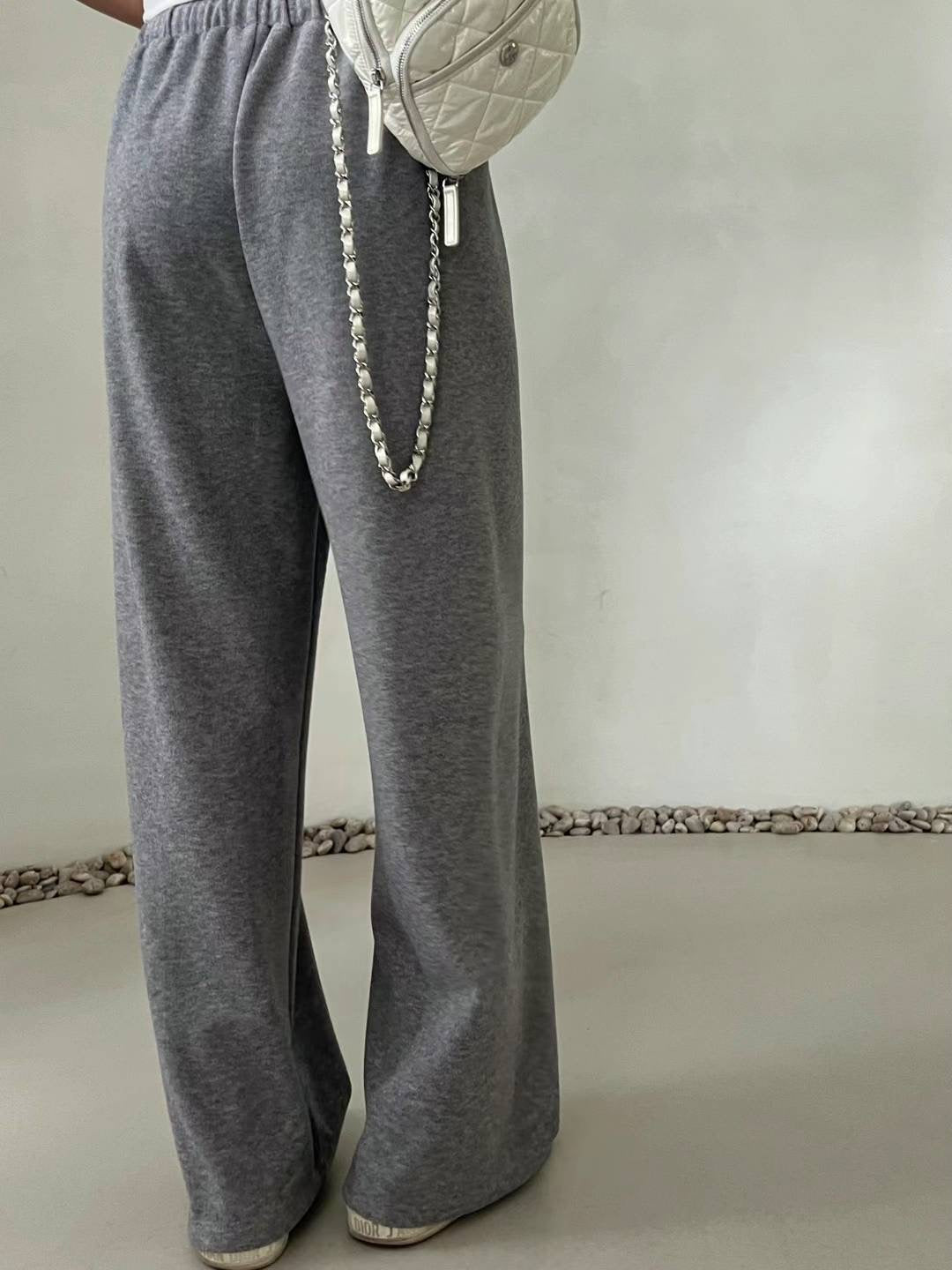 WIDE LEG SWEATPANTS