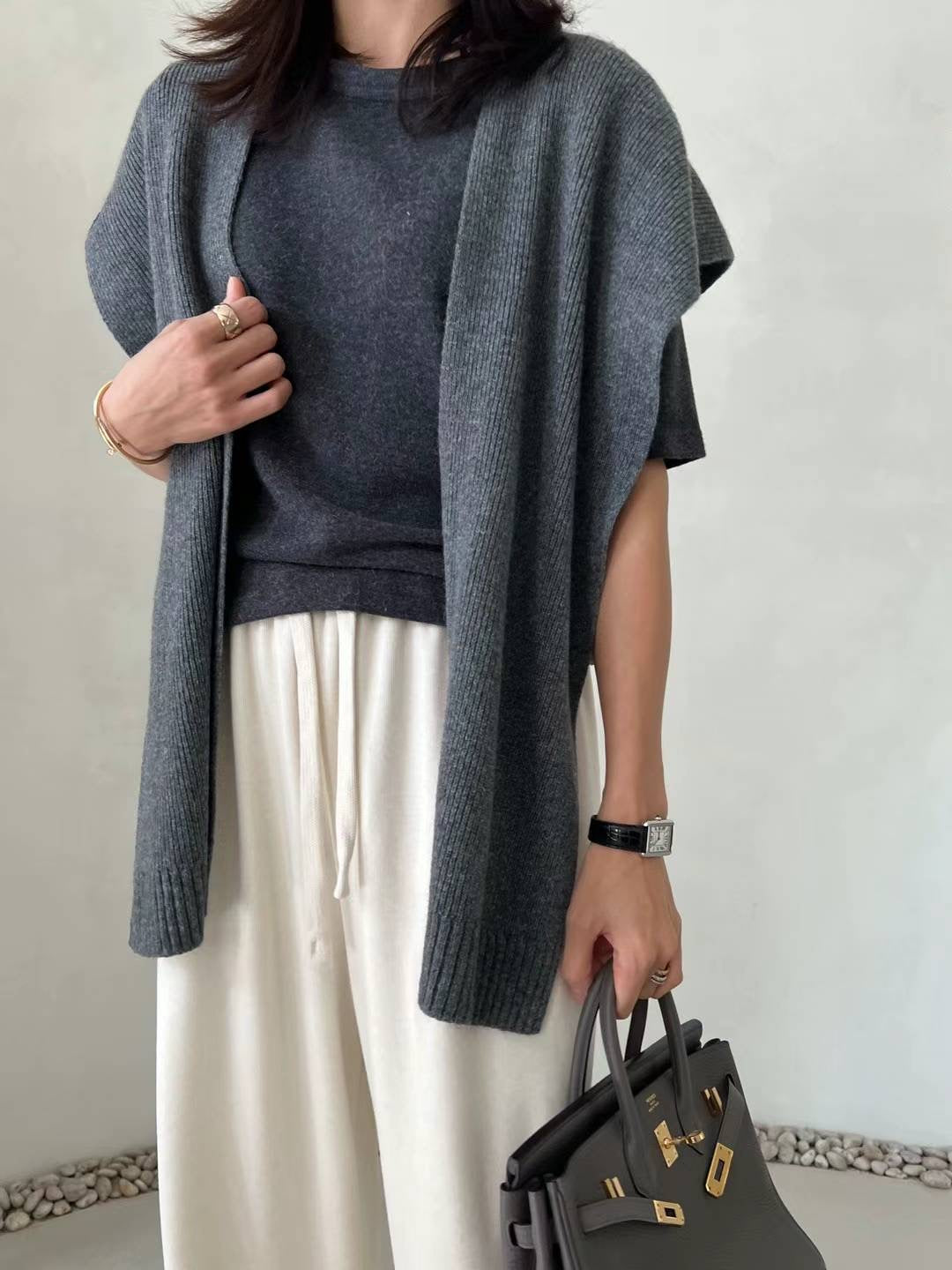 WIDE LEG SWEATPANTS