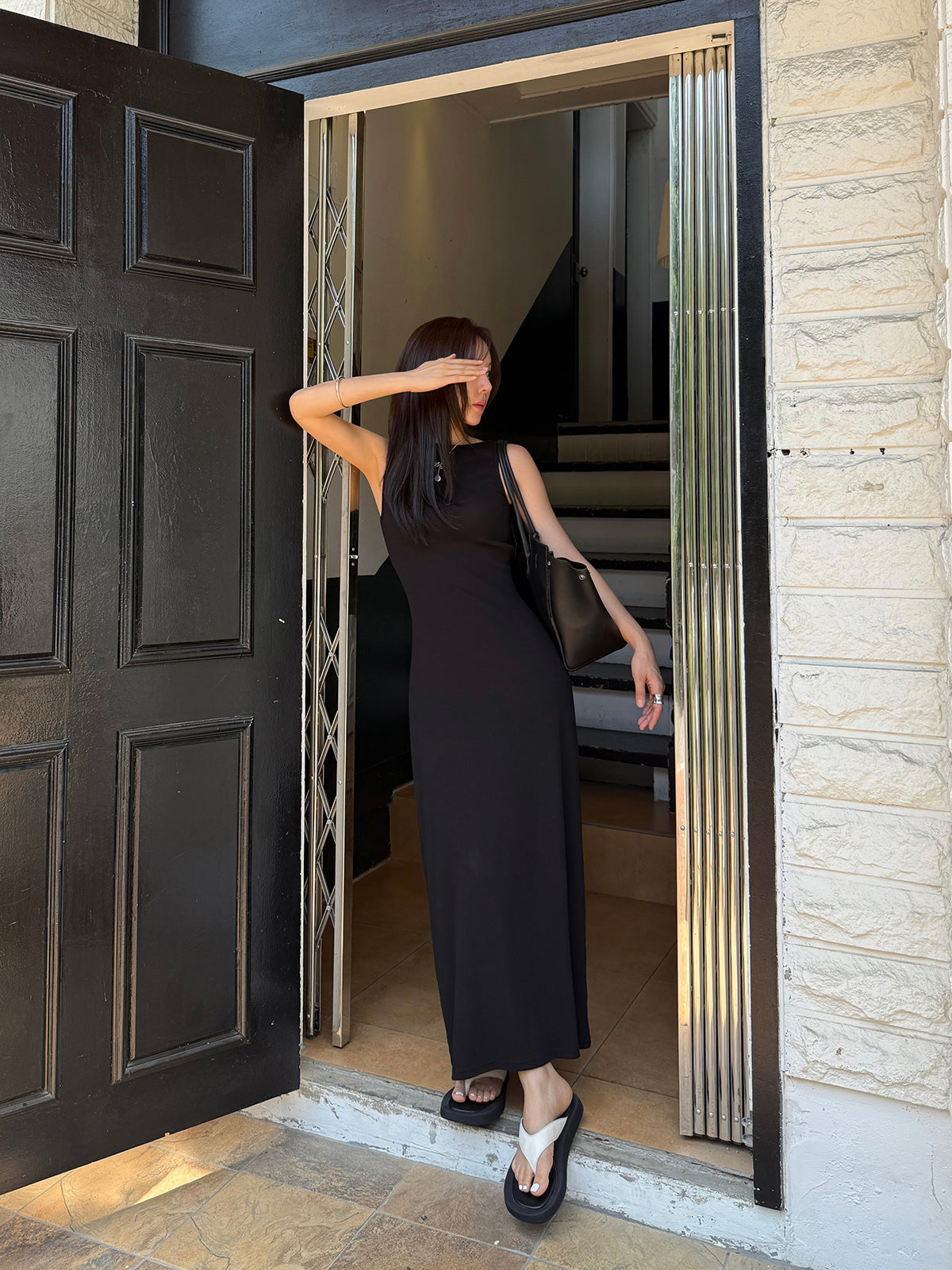 Back Cutout Dress