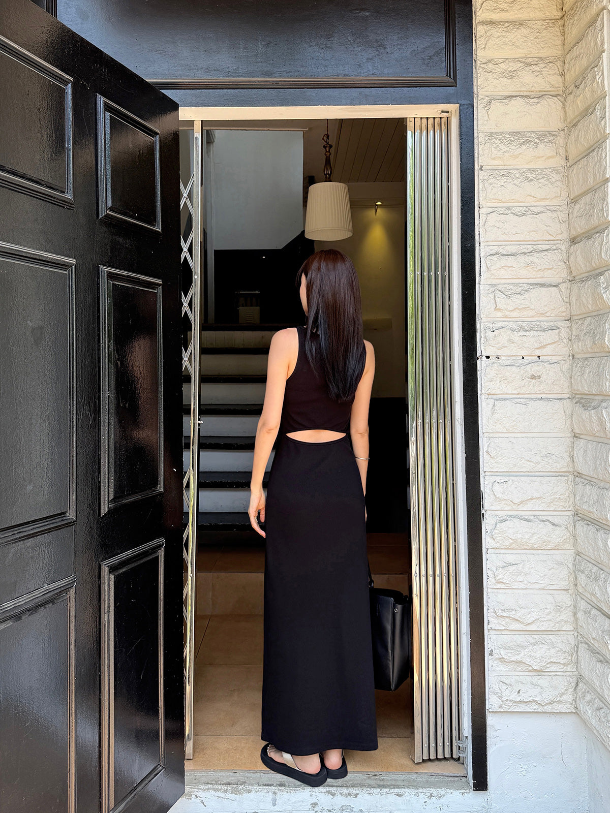 Back Cutout Dress