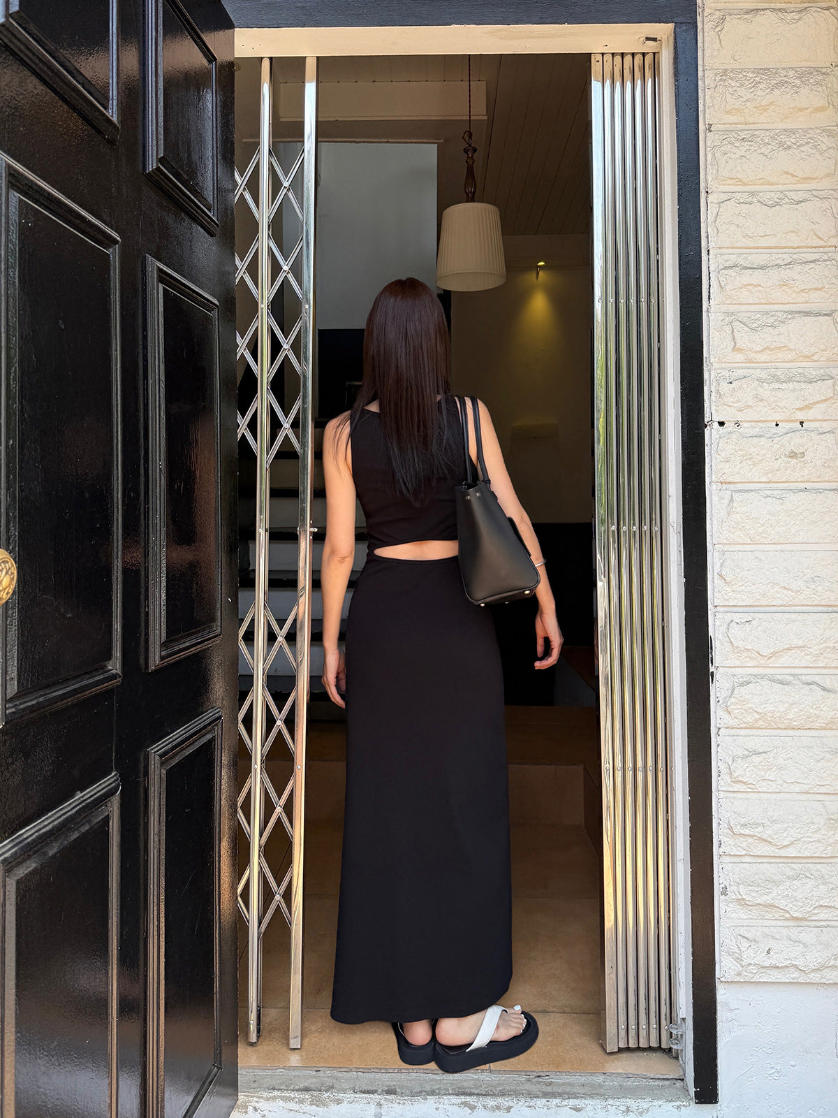 Back Cutout Dress