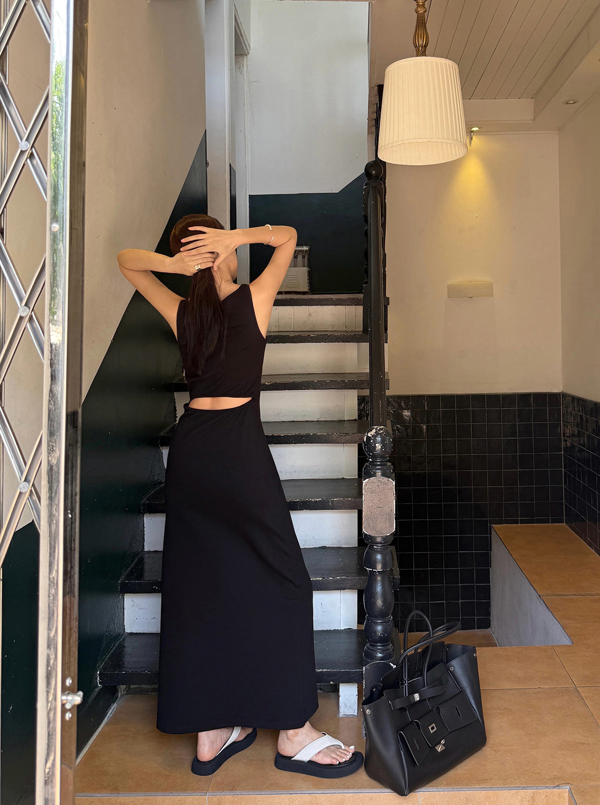 Back Cutout Dress