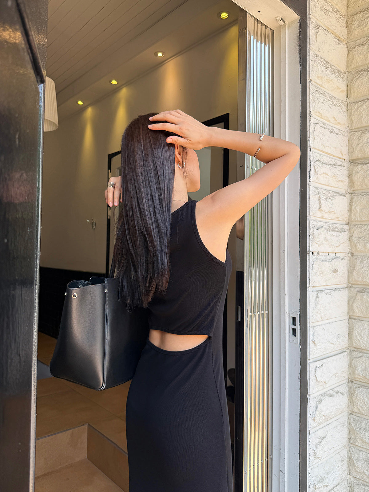 Back Cutout Dress