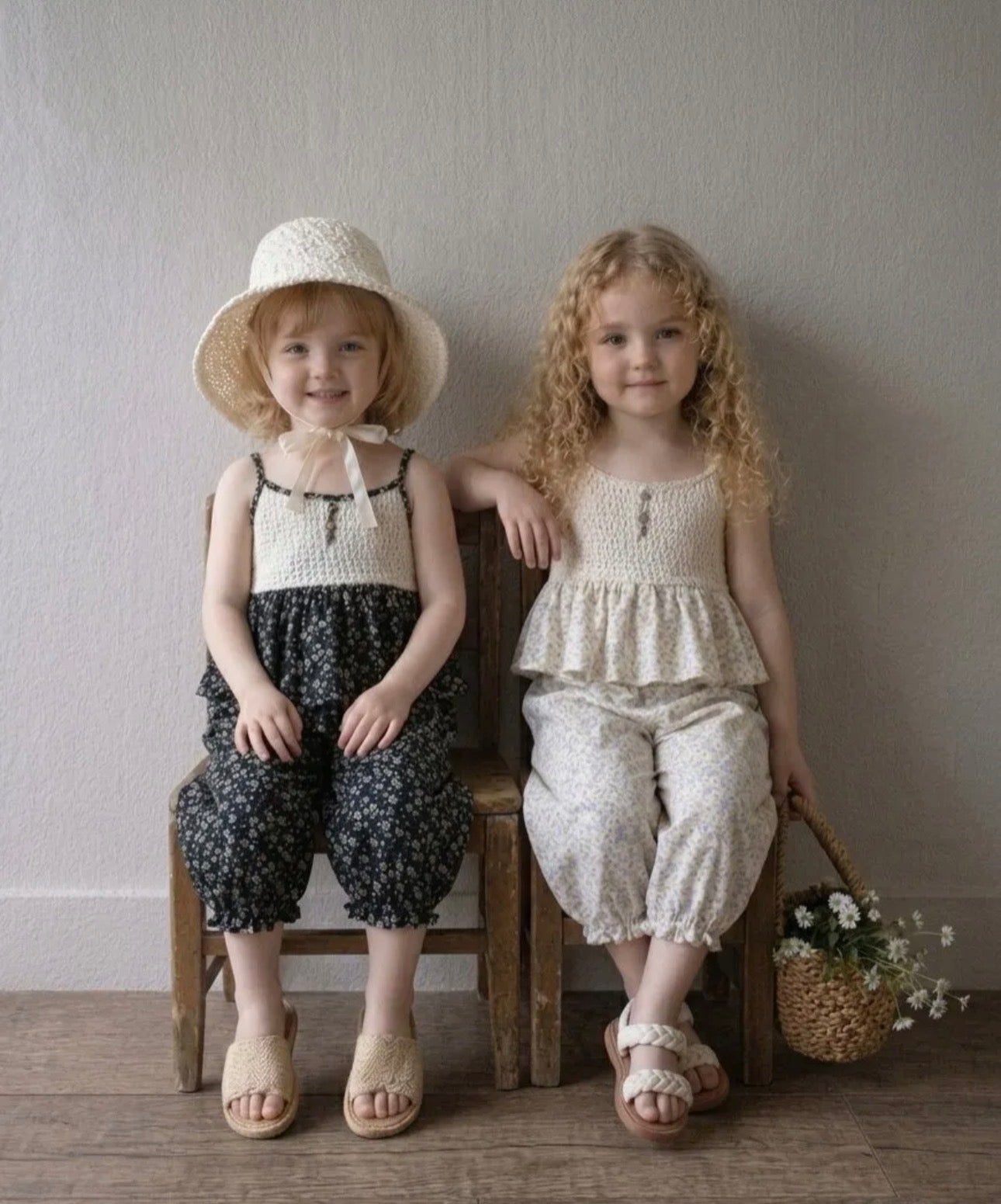 [KIDS] Daisy Floral Top