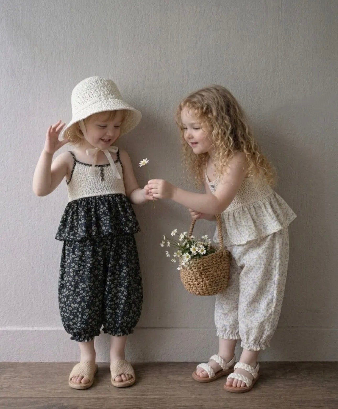[KIDS] Daisy Floral Top