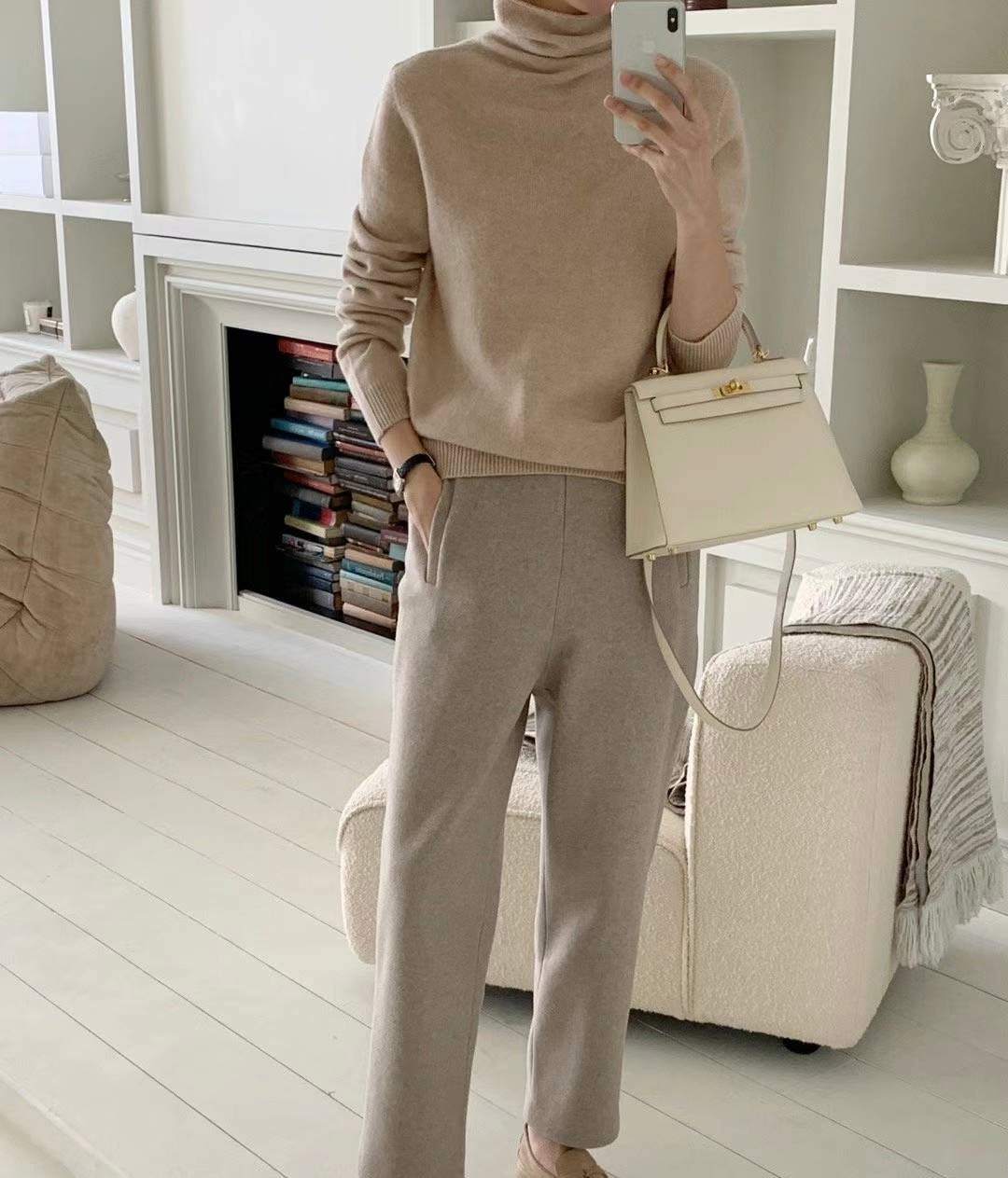 WOOL PANTS