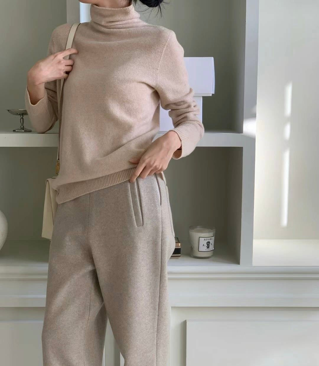 WOOL PANTS