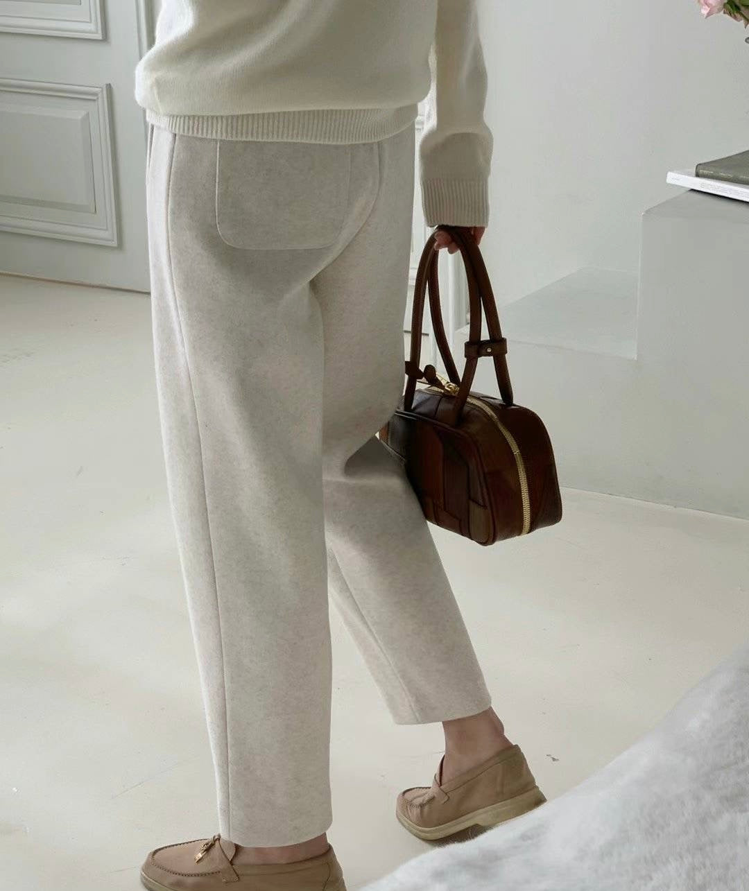 WOOL PANTS