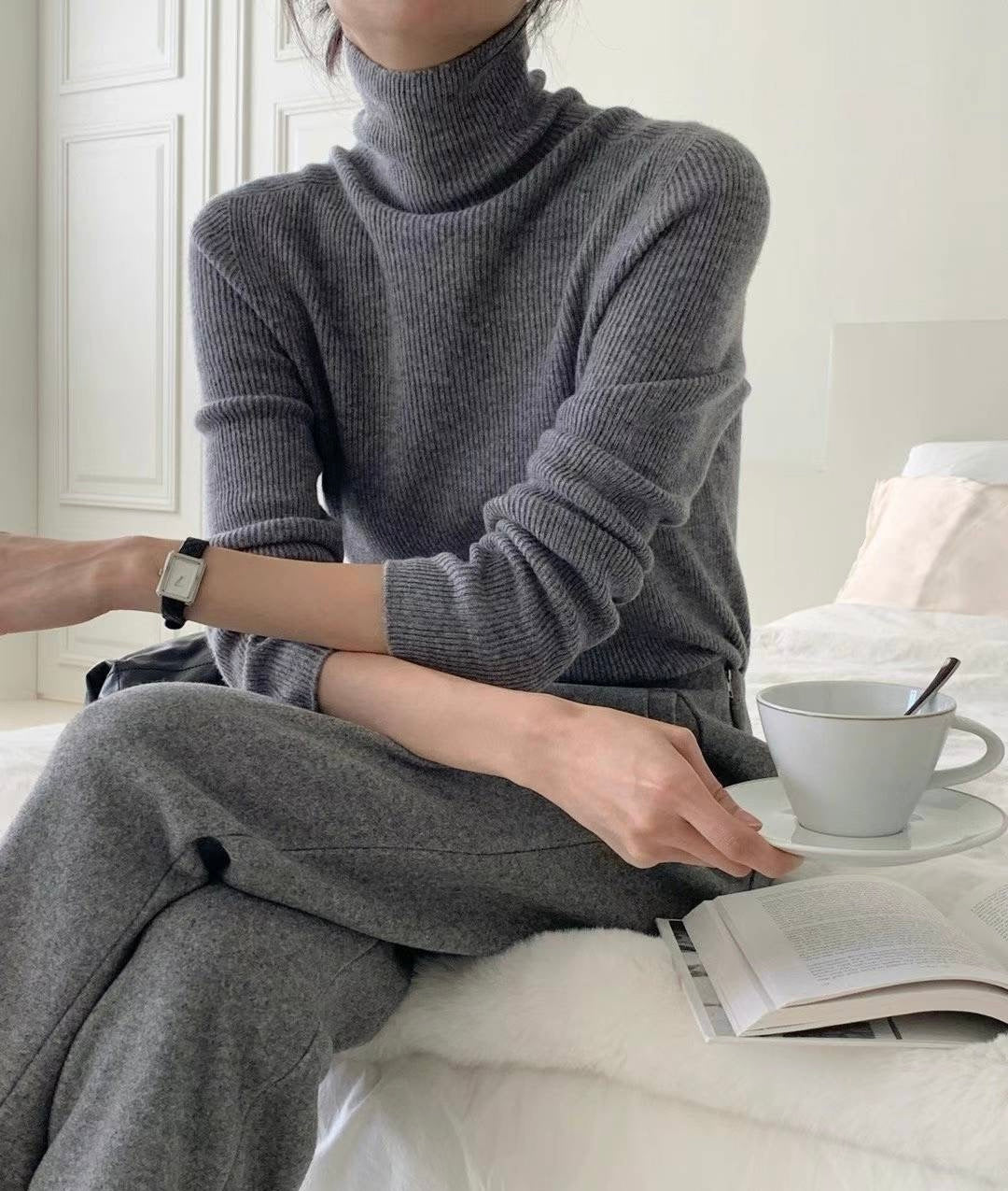 WOOL PANTS