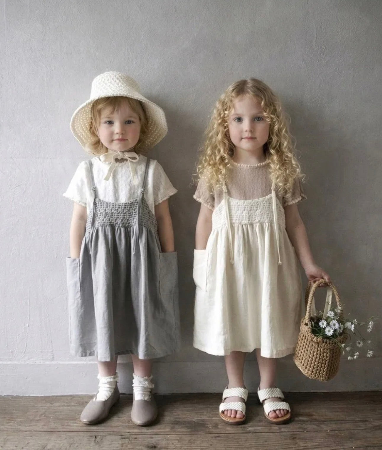 [KIDS] Crochet Pocket Sundress