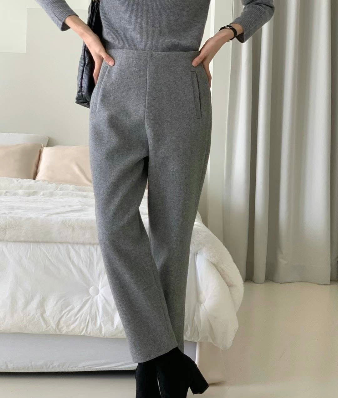 WOOL PANTS