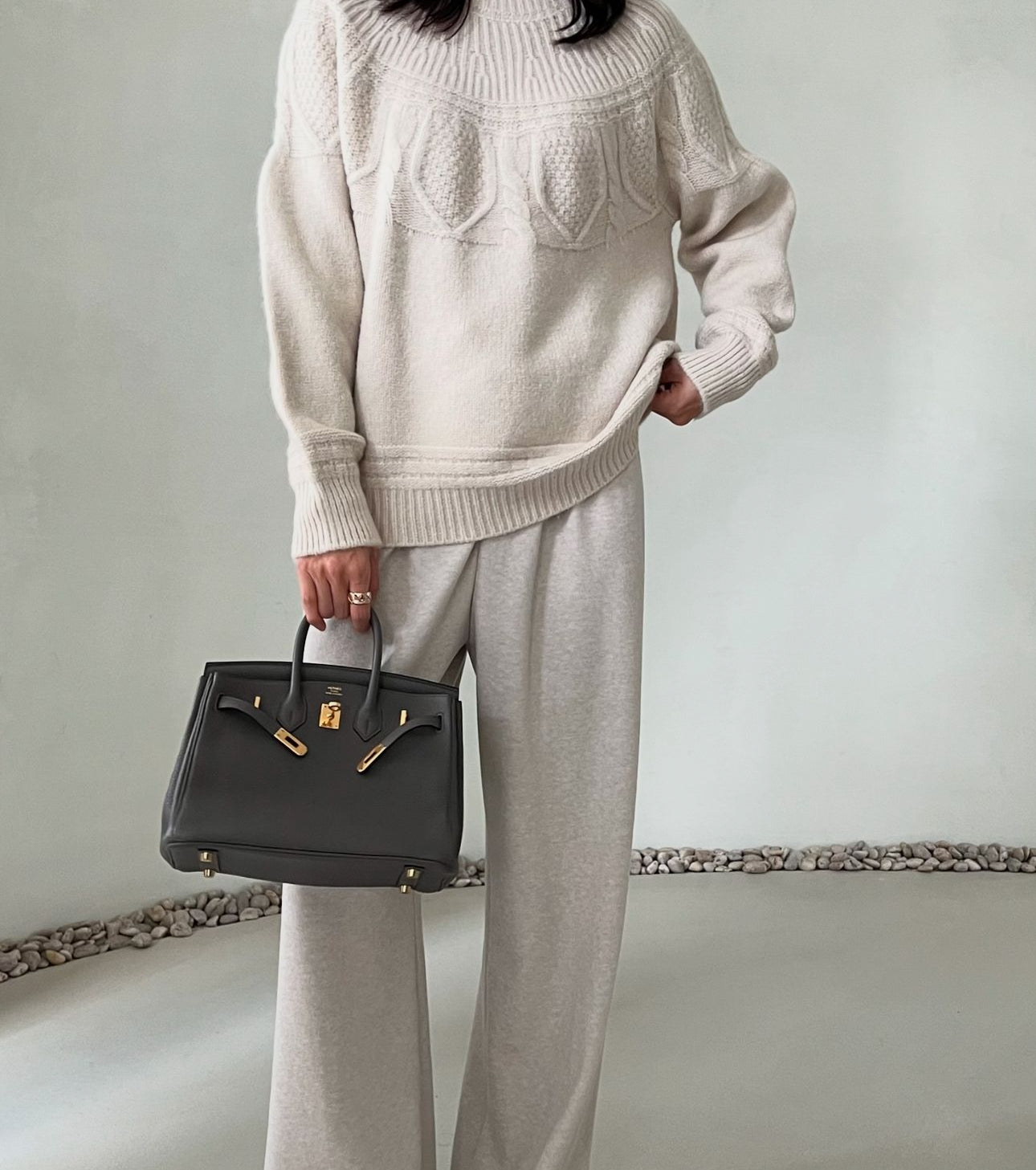 WIDE LEG SWEATPANTS