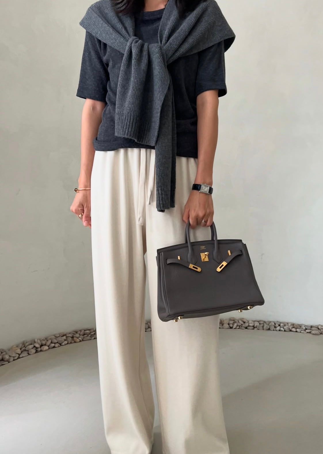 WIDE LEG SWEATPANTS