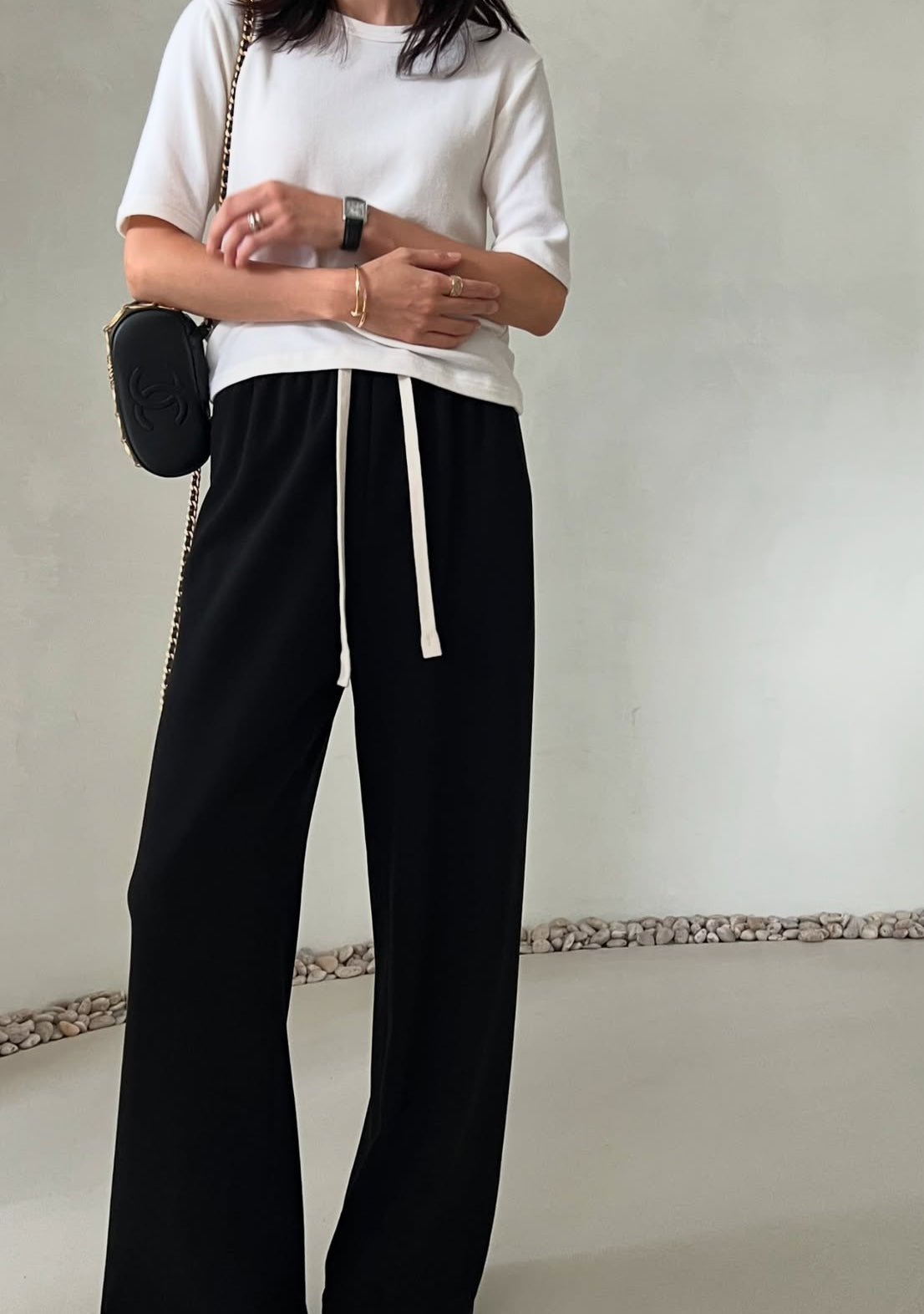 WIDE LEG SWEATPANTS