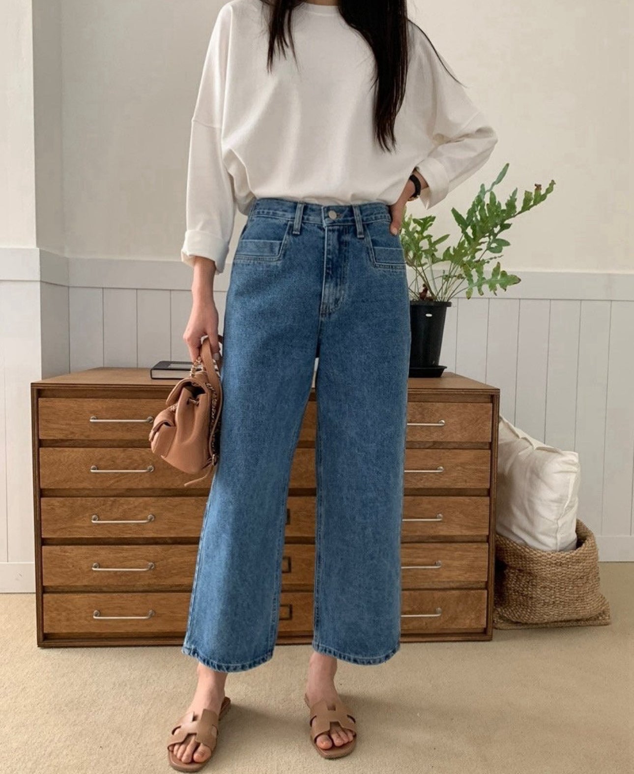 Elasticized Jeans