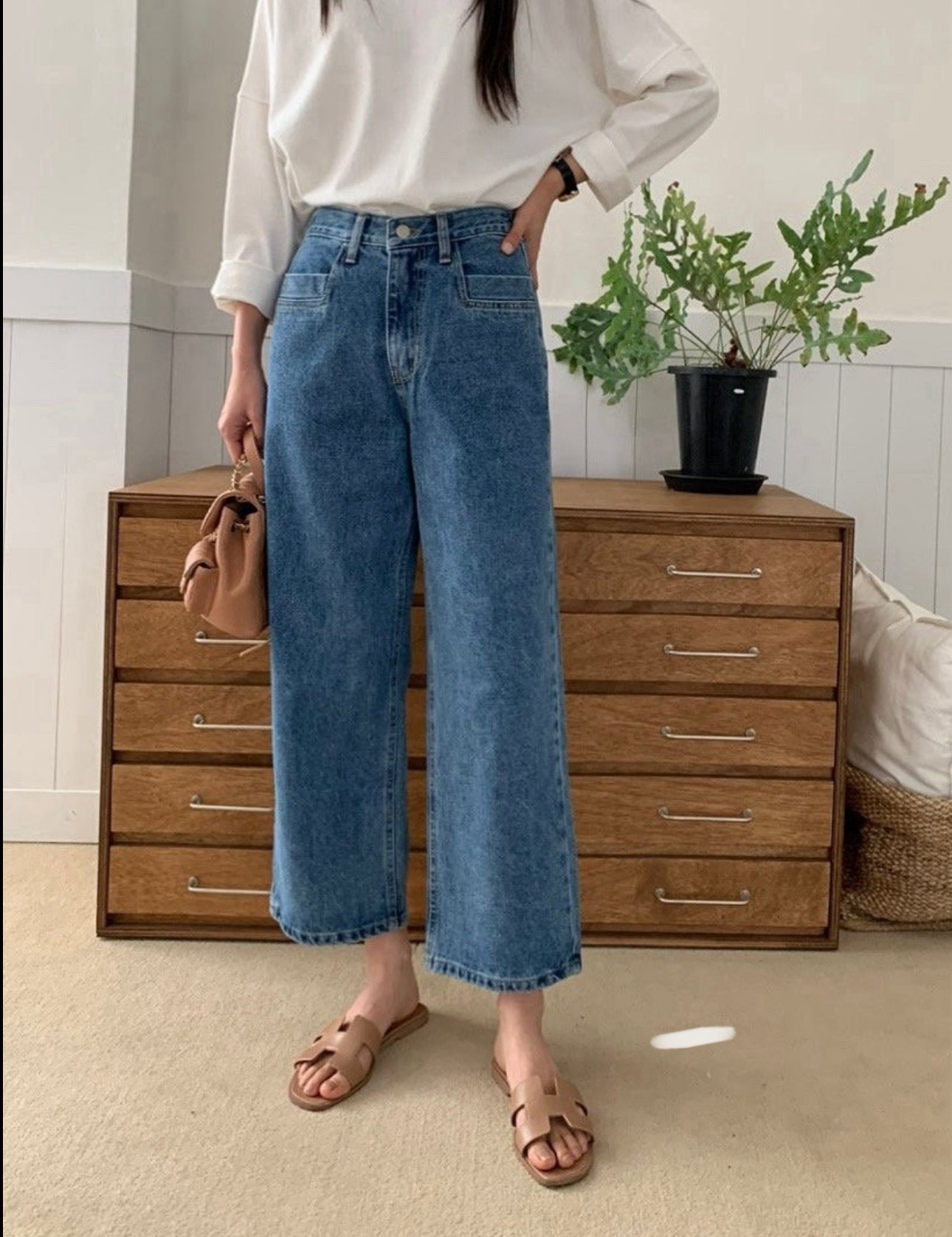 Elasticized Jeans