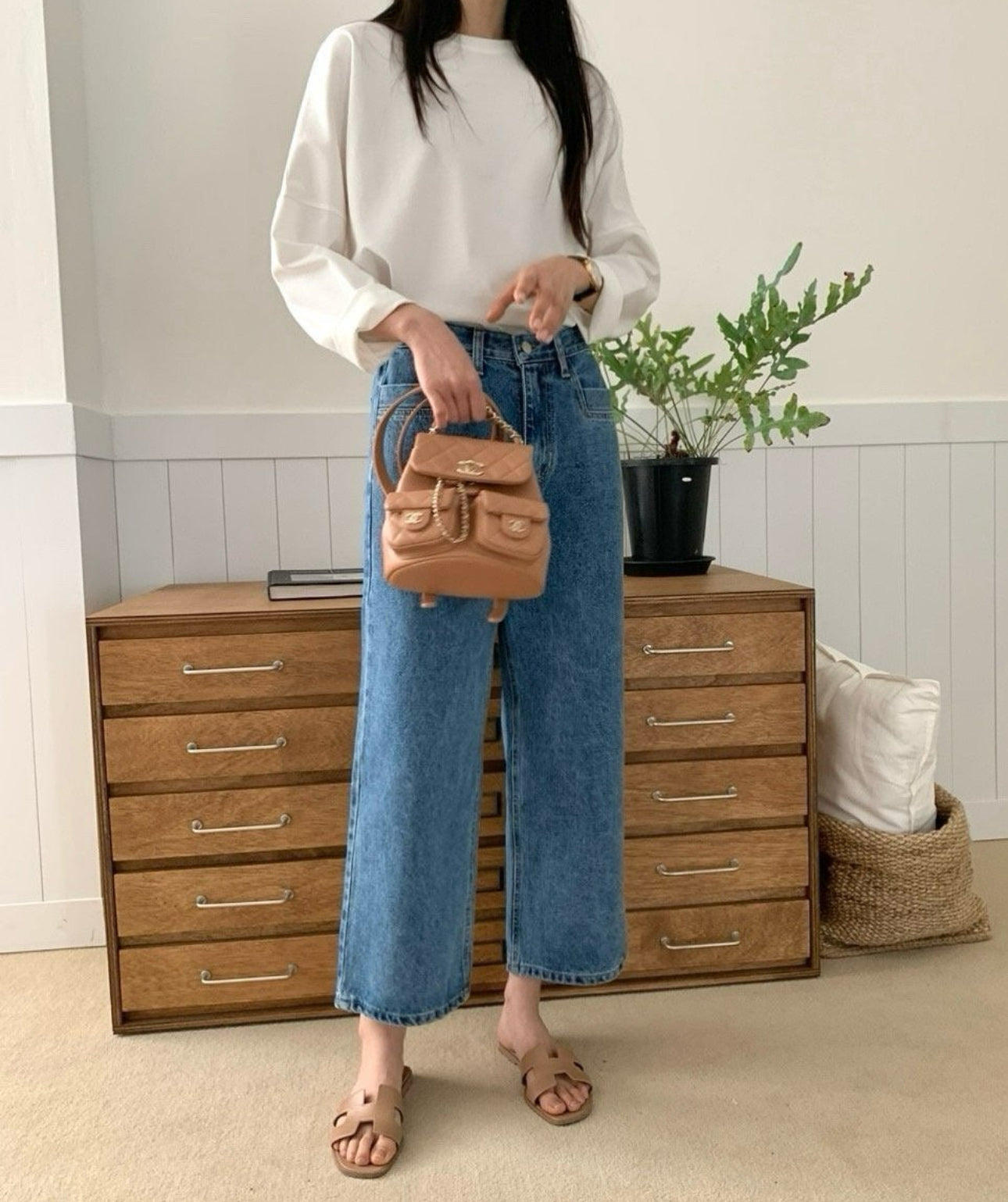 Elasticized Jeans