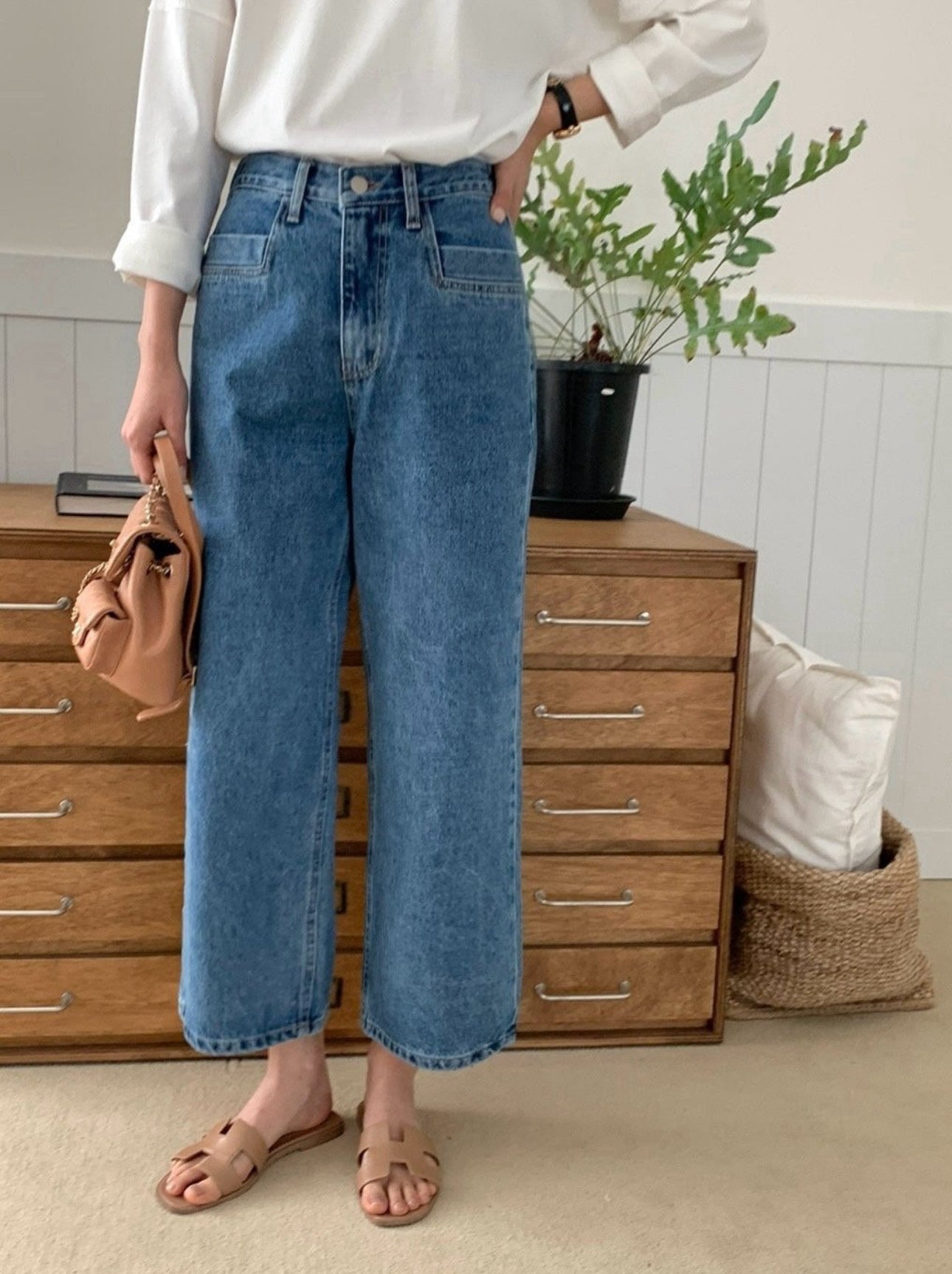 Elasticized Jeans