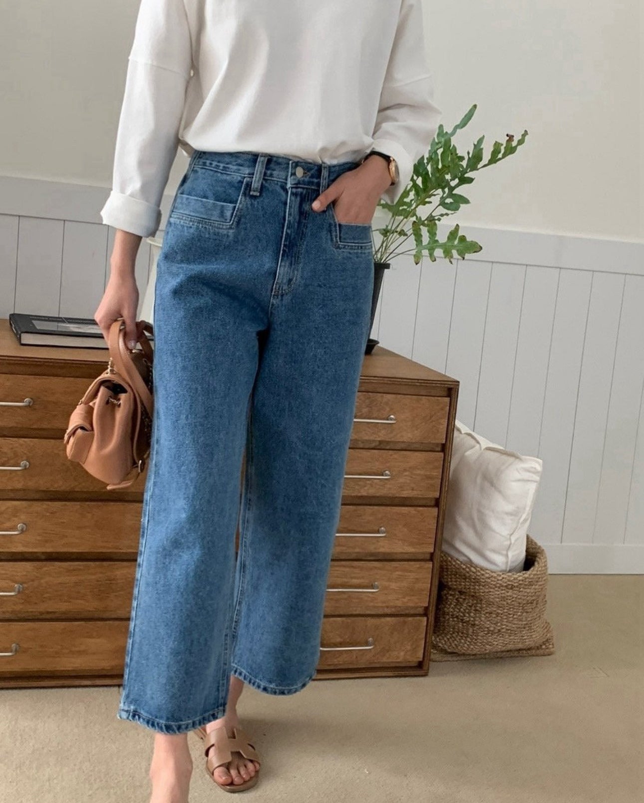Elasticized Jeans