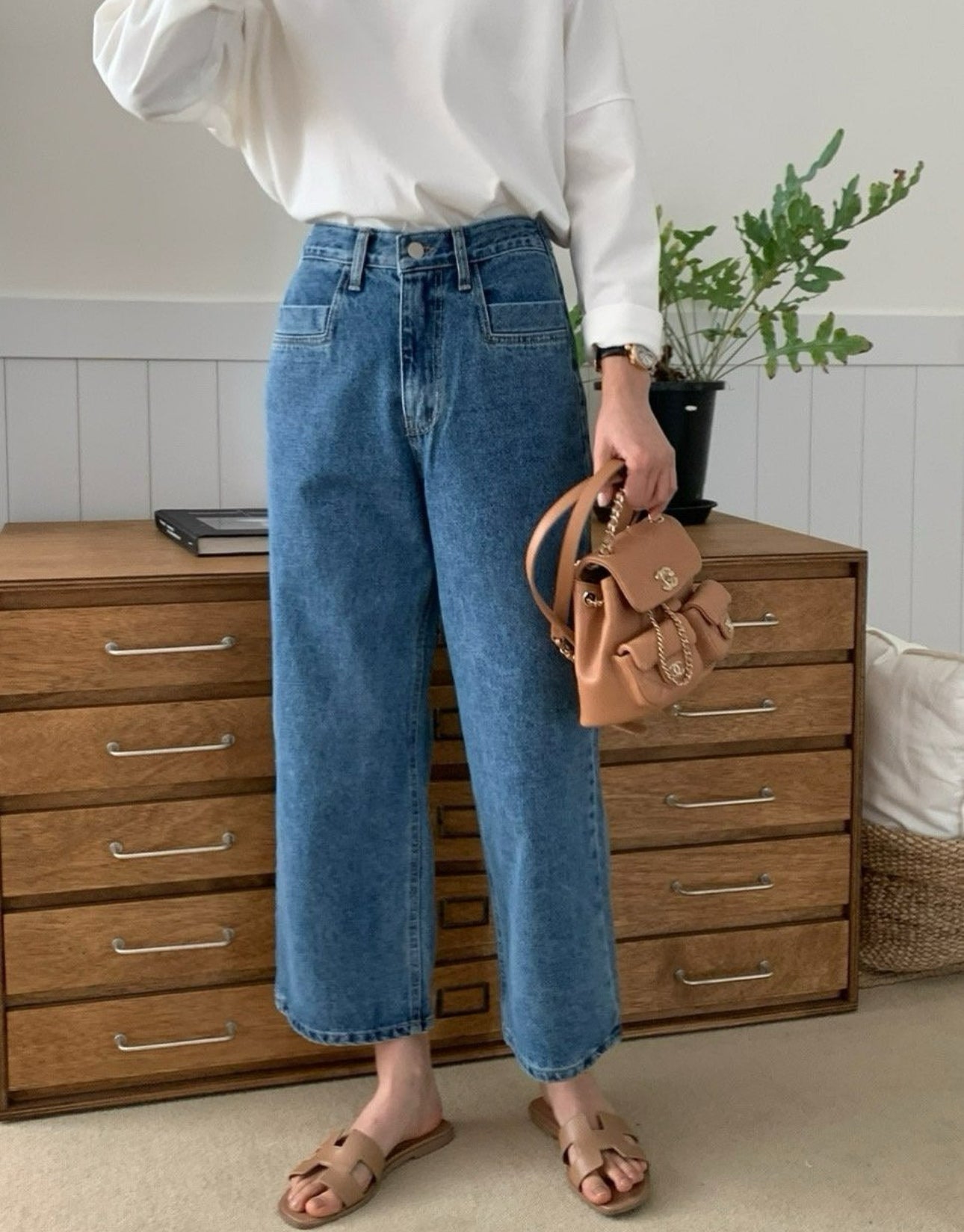 Elasticized Jeans
