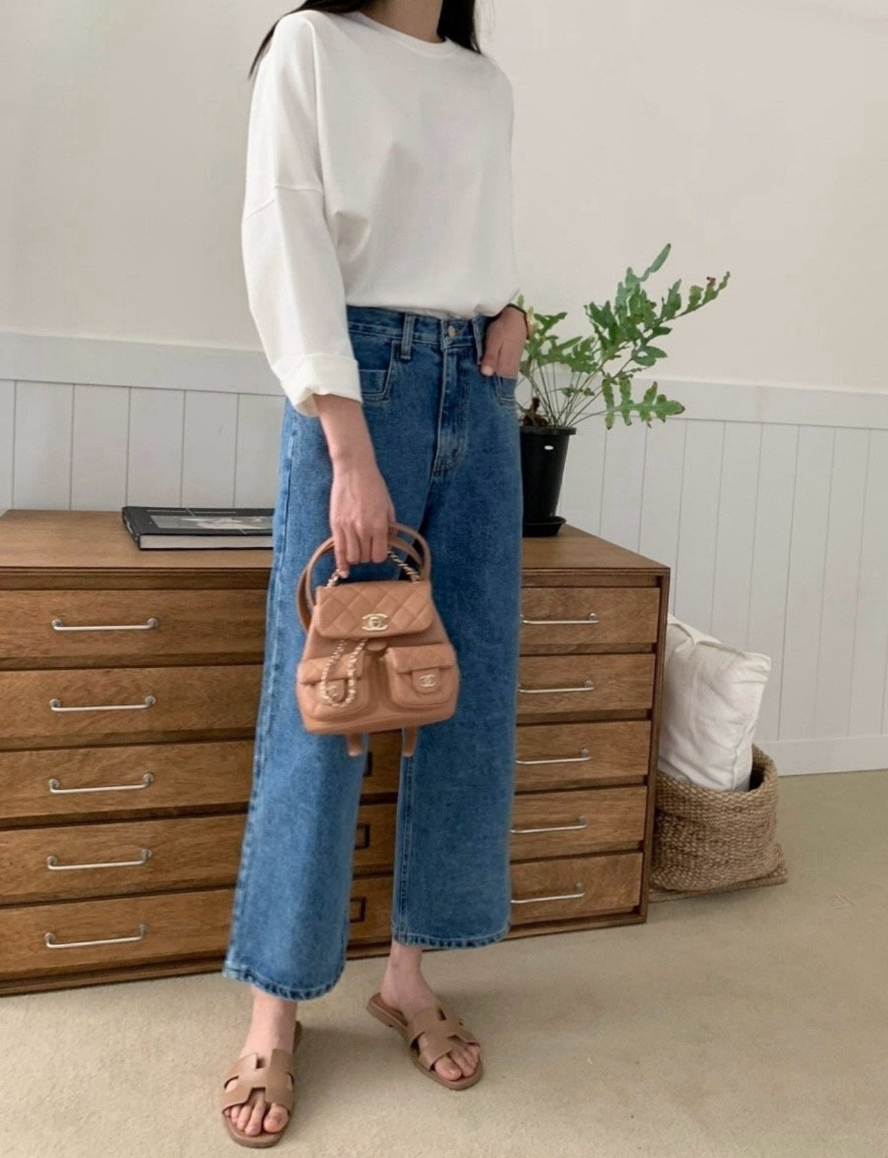 Elasticized Jeans