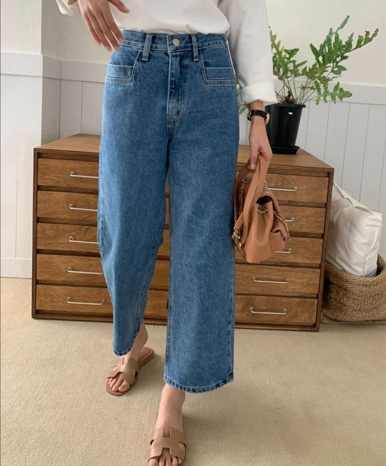 Elasticized Jeans