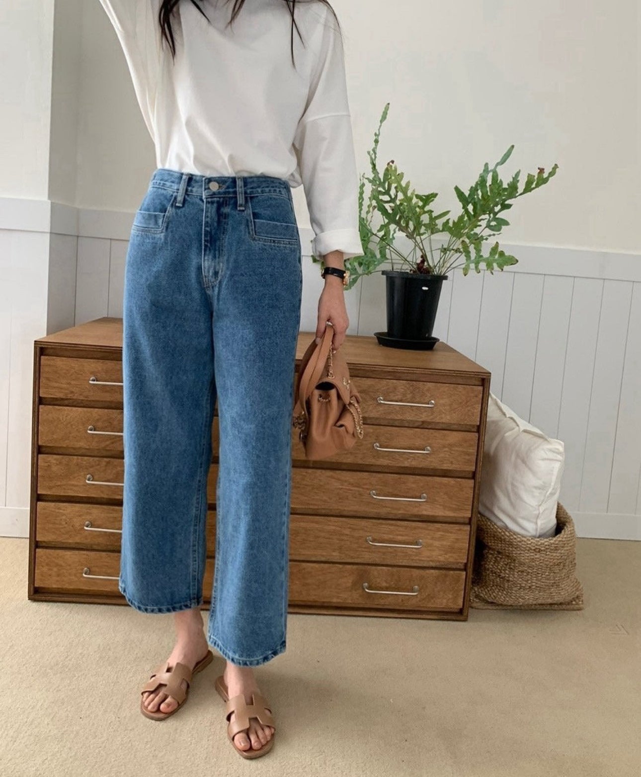 Elasticized Jeans