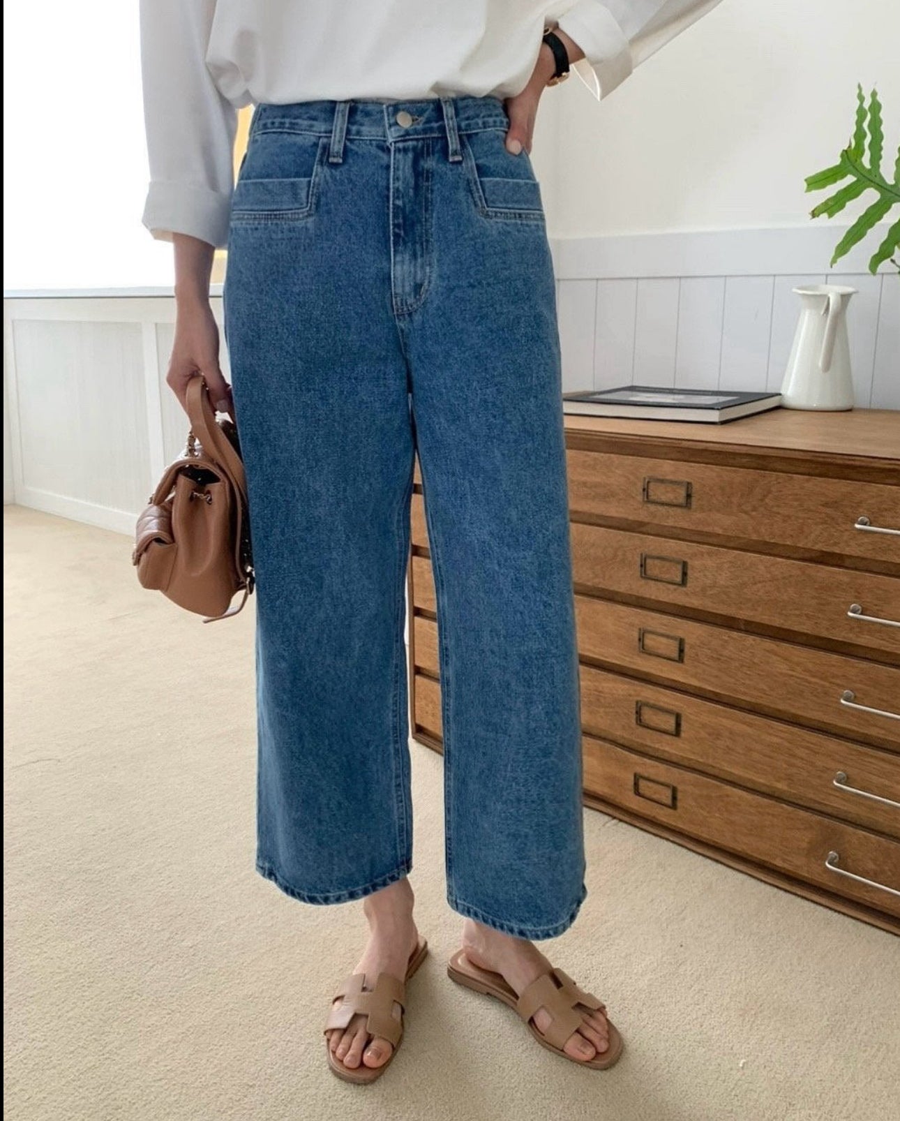 Elasticized Jeans