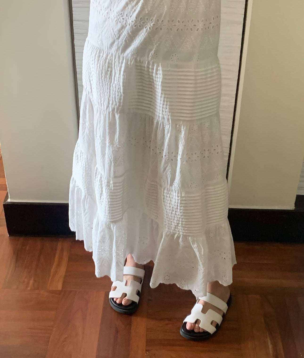 LACE LONG DRESS