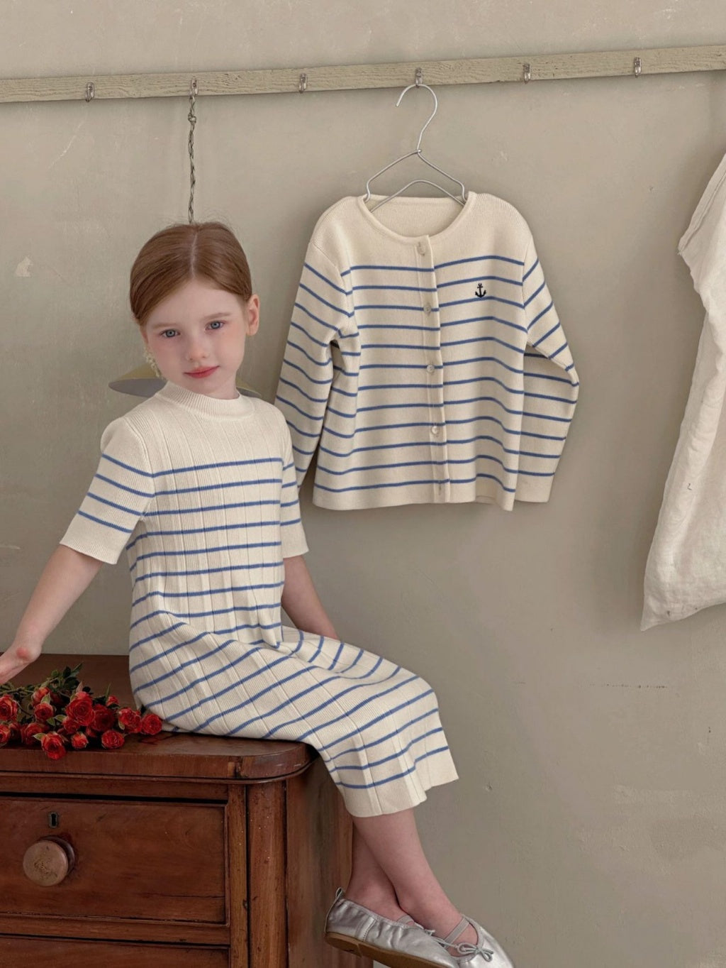 [Kids] Knit Dress Set