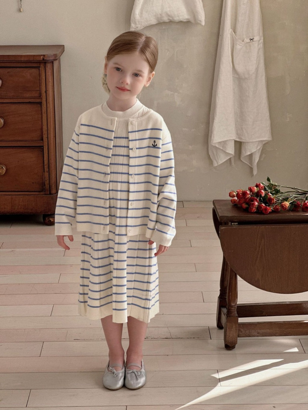 [Kids] Knit Dress Set