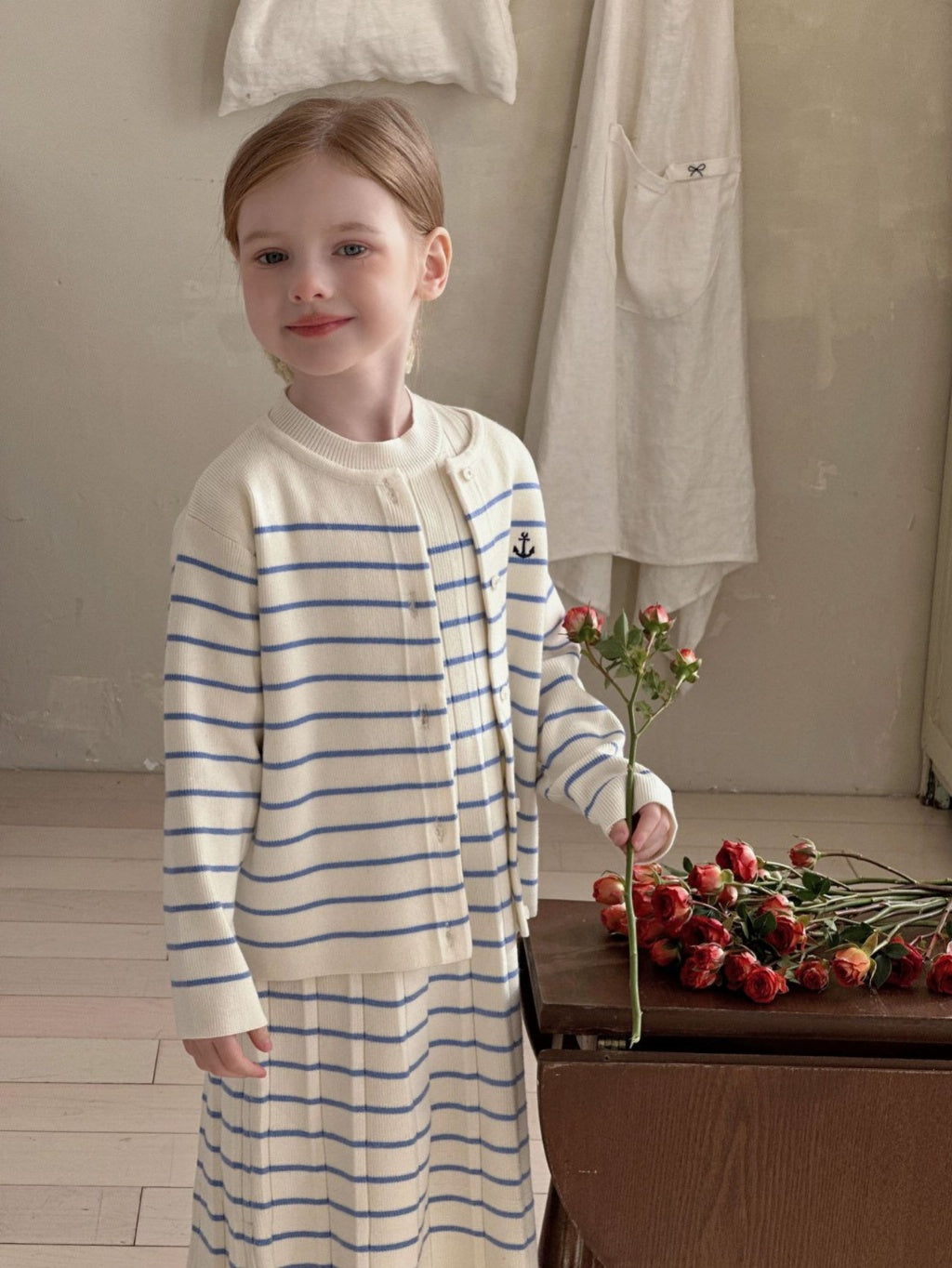 [Kids] Knit Dress Set