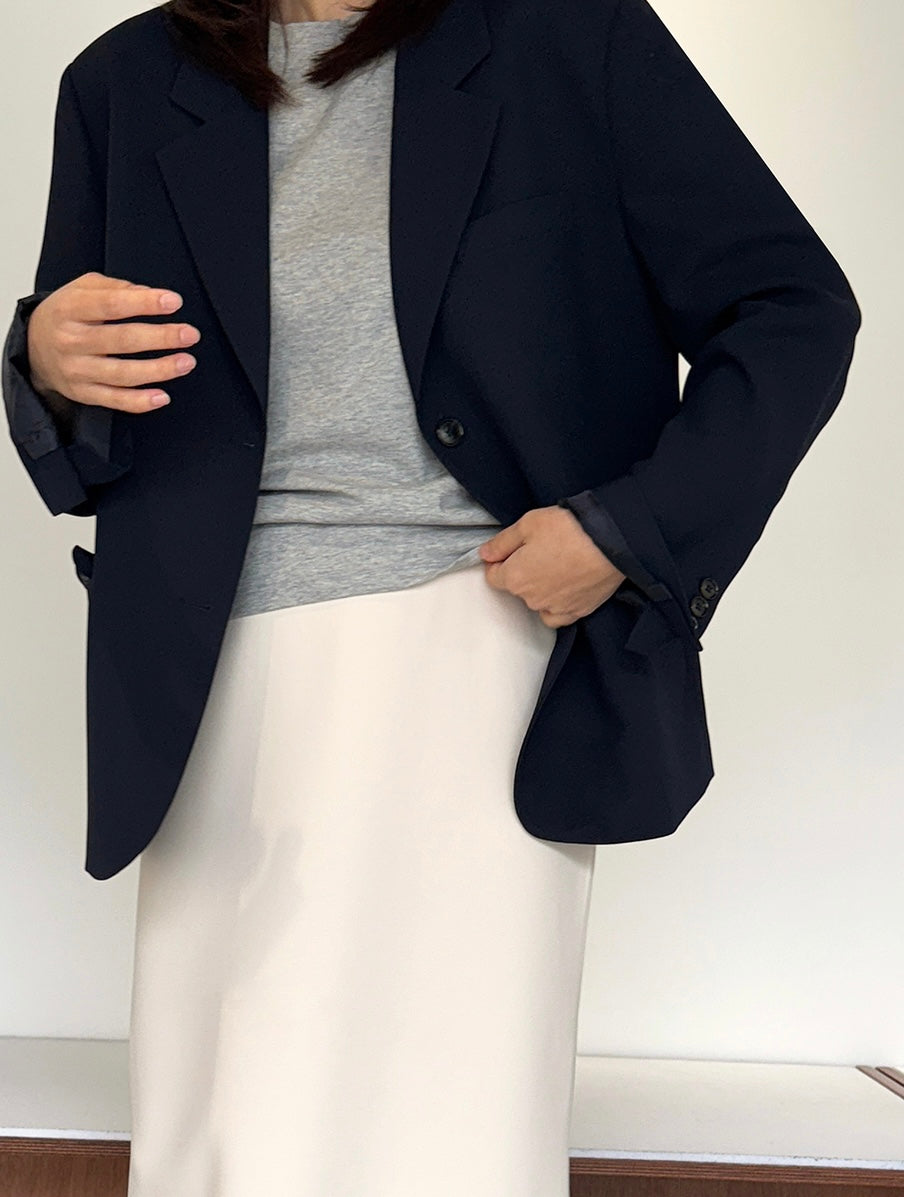 Elastic Waistband Skirt