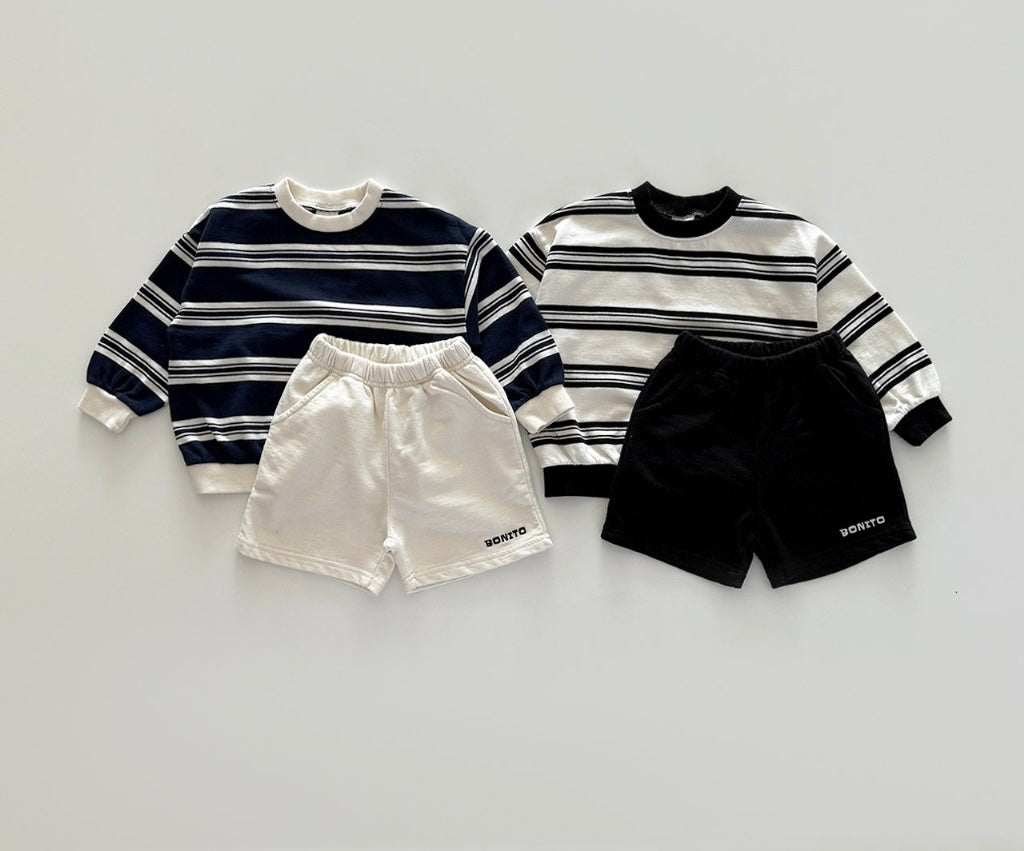 [Kids] Stripe Long Sleeve Set