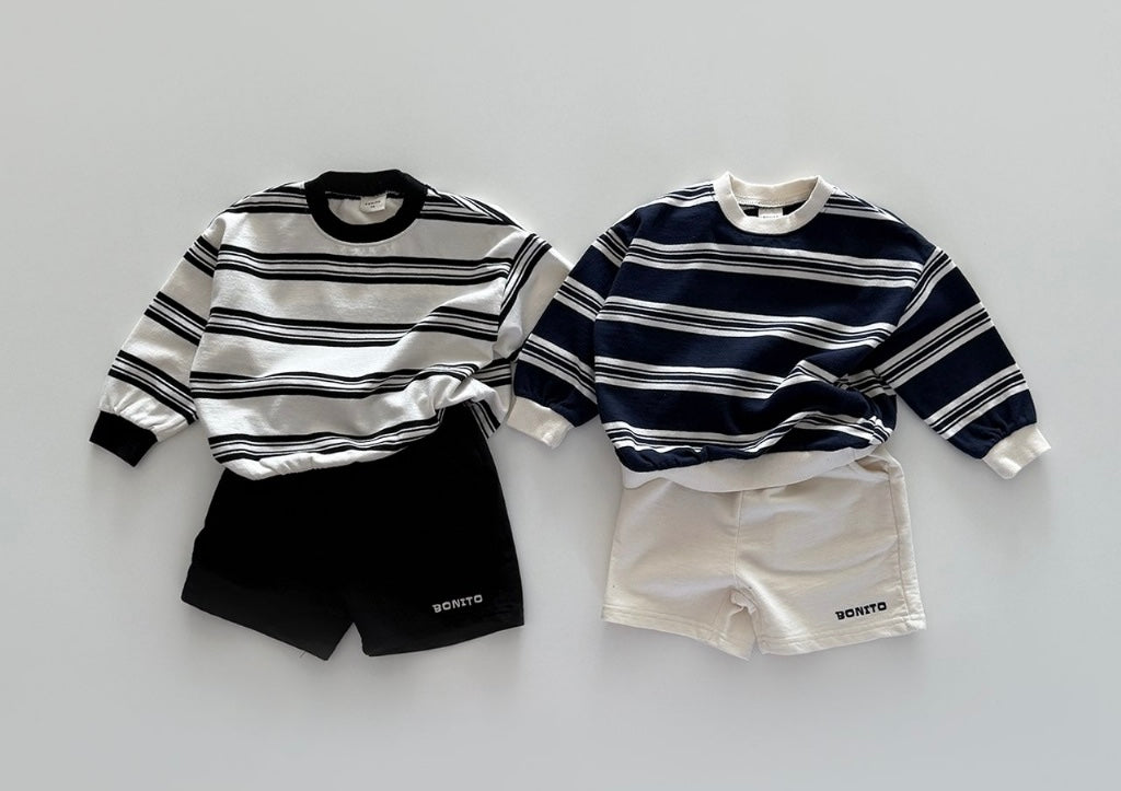 [Kids] Stripe Long Sleeve Set