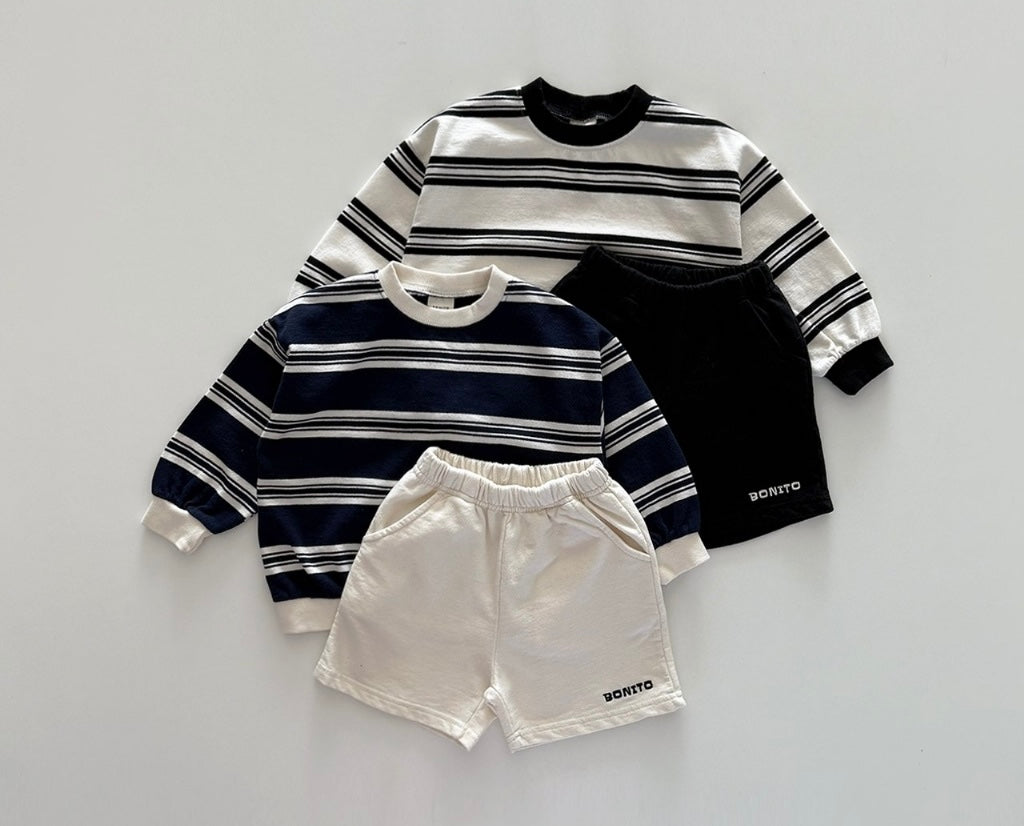 [Kids] Stripe Long Sleeve Set