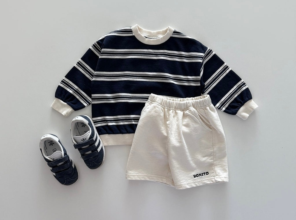 [Kids] Stripe Long Sleeve Set