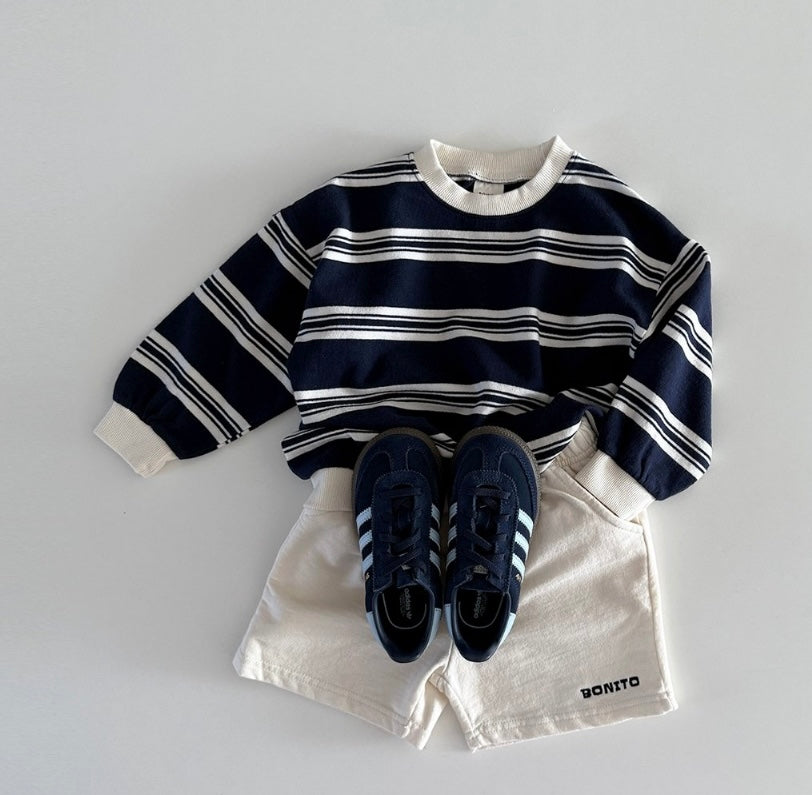 [Kids] Stripe Long Sleeve Set