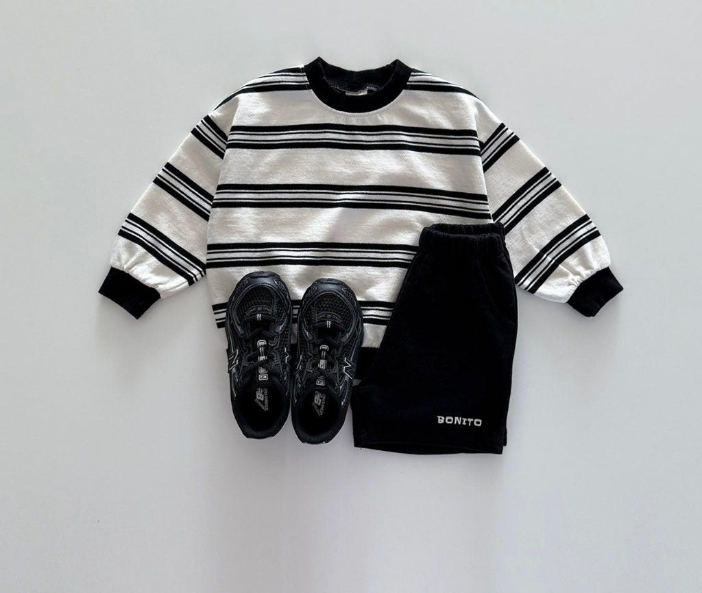 [Kids] Stripe Long Sleeve Set