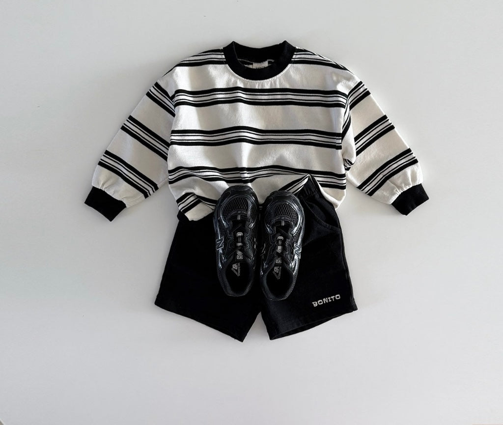 [Kids] Stripe Long Sleeve Set