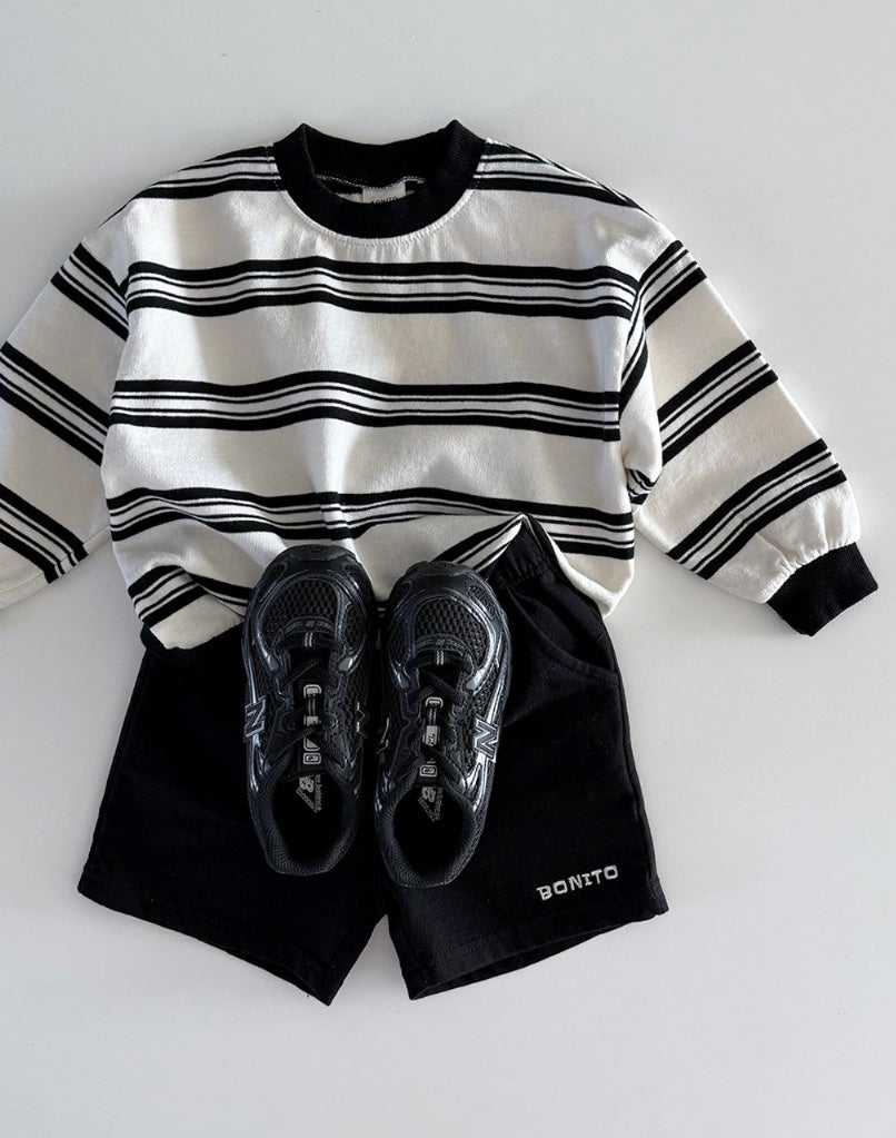 [Kids] Stripe Long Sleeve Set