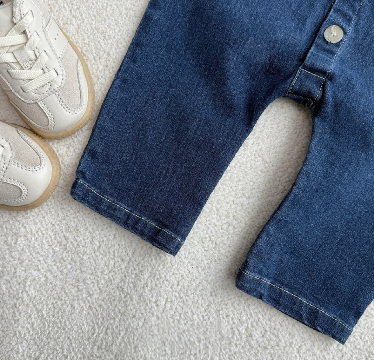 [Baby] Denim Babysuit