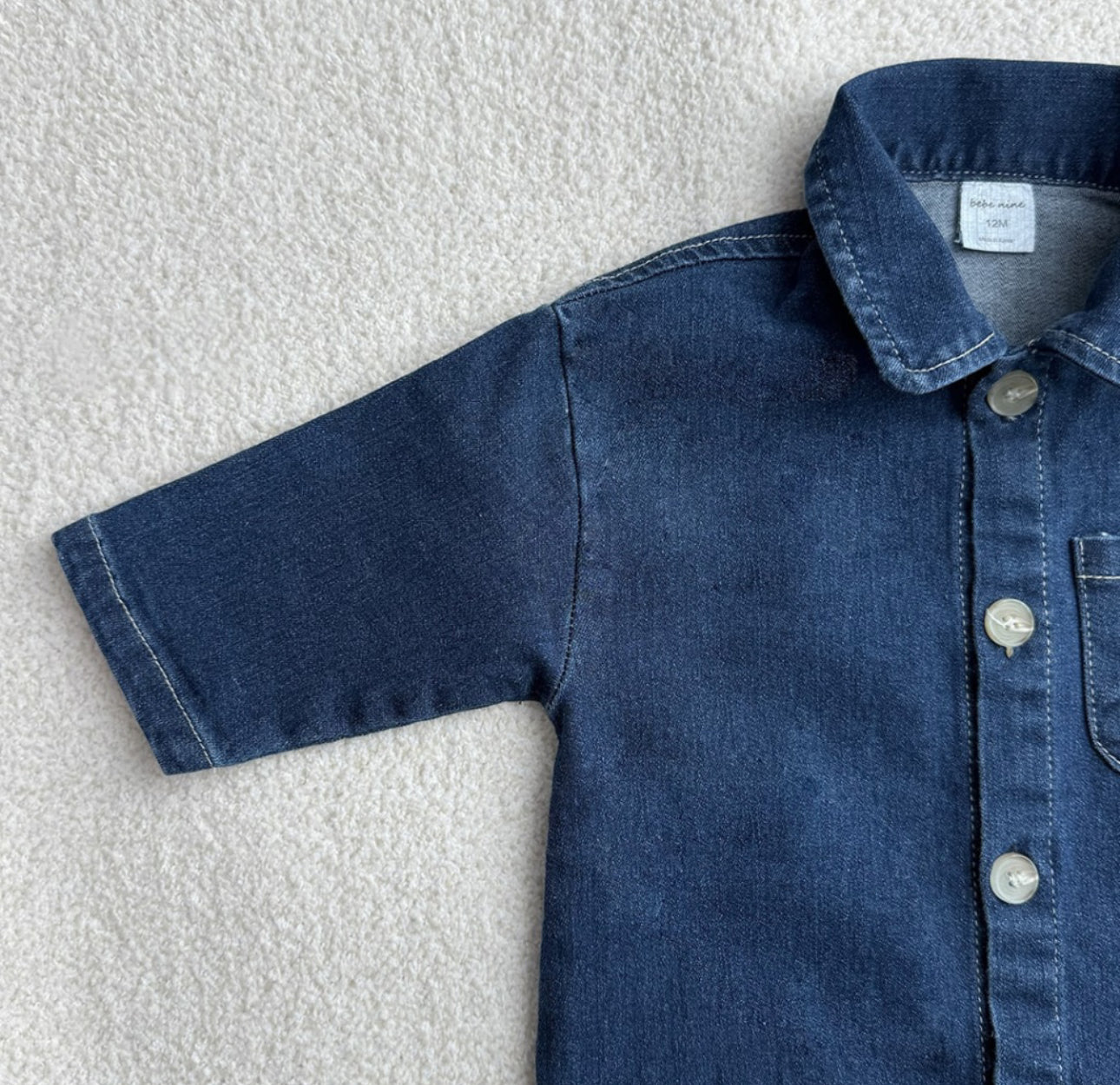 [Baby] Denim Babysuit