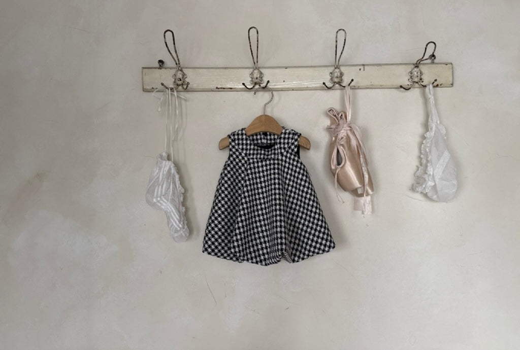 [Baby] Check Dress