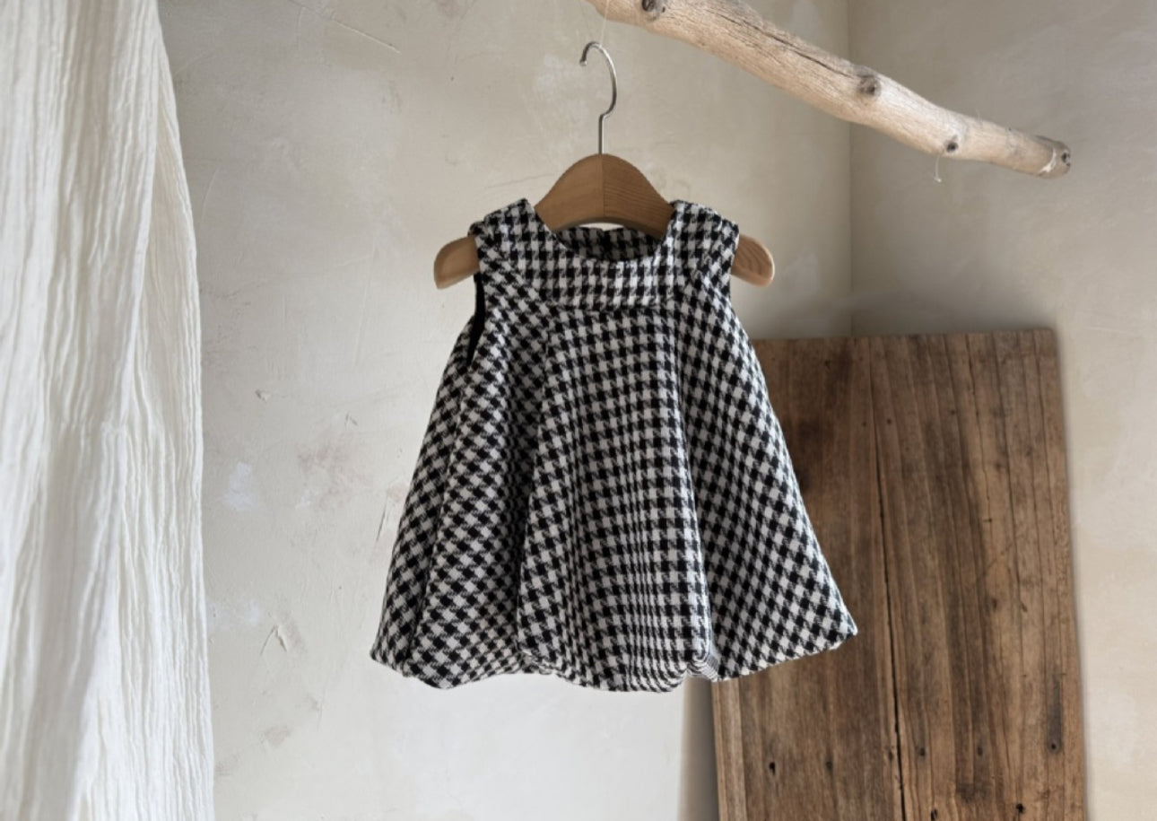 [Baby] Check Dress