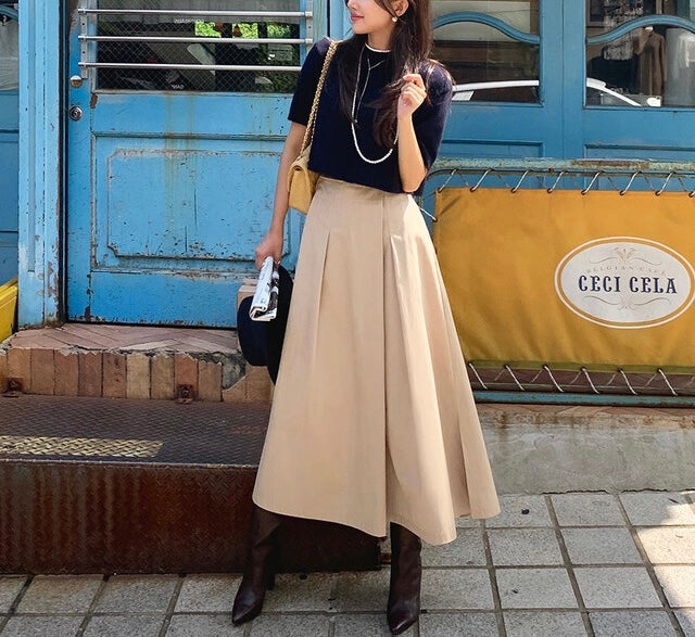 WOOL SHORT SLEEVE CROP TOP