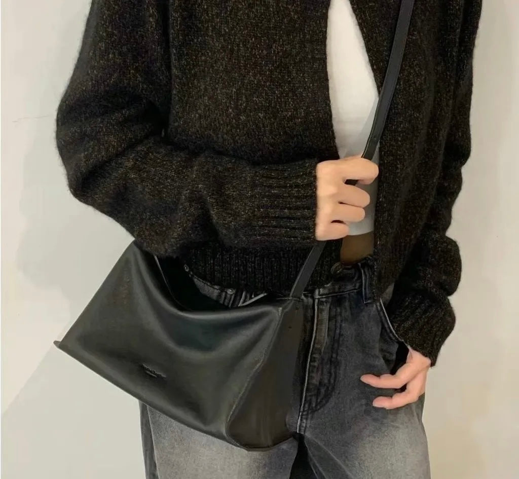 Lamb Crossbody Bag (M)