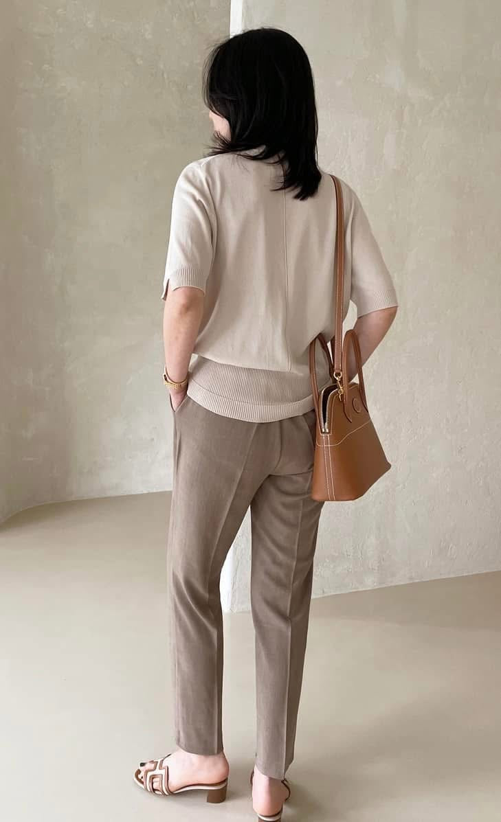 Linen Elasticband Pants