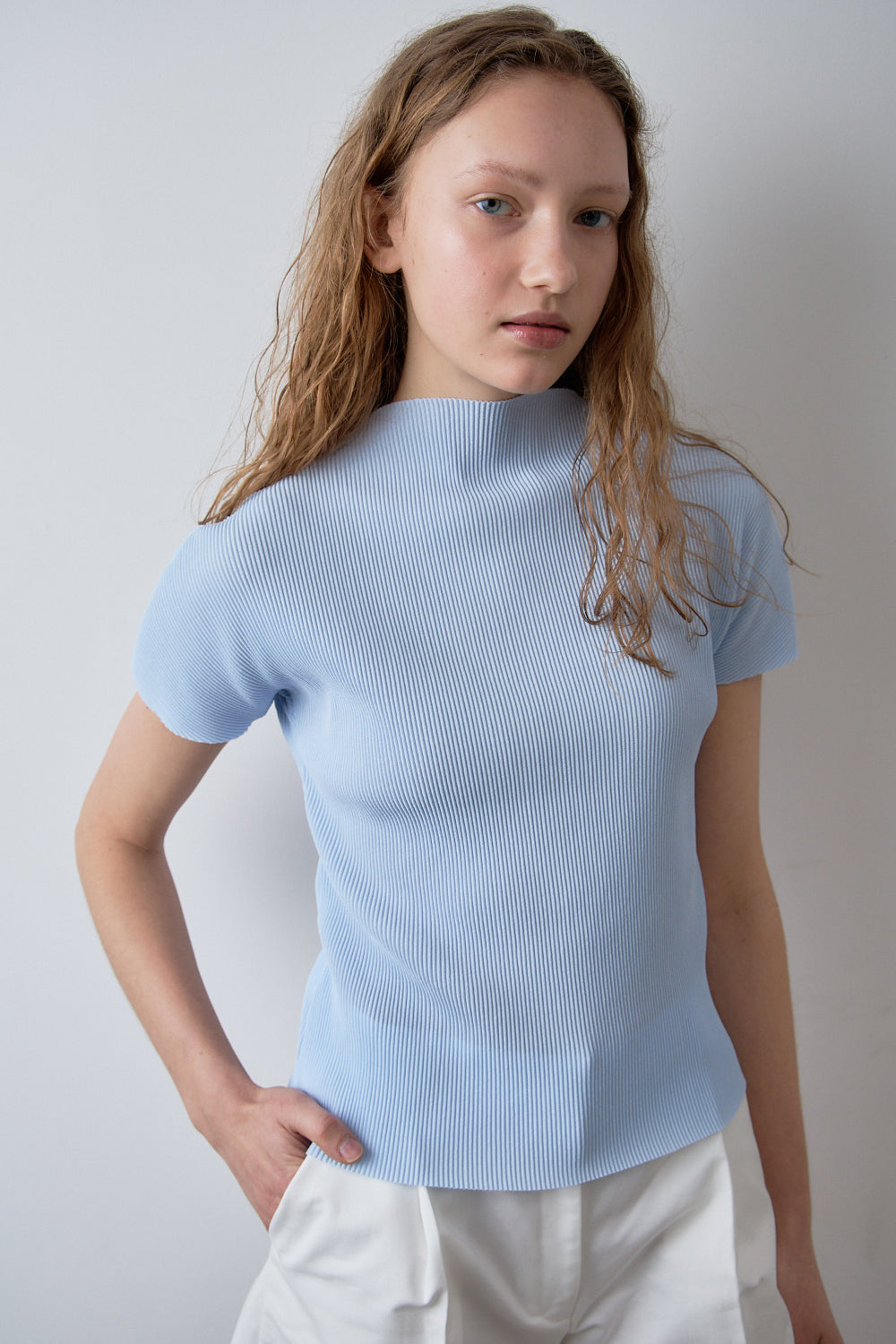 PLEATED TOP