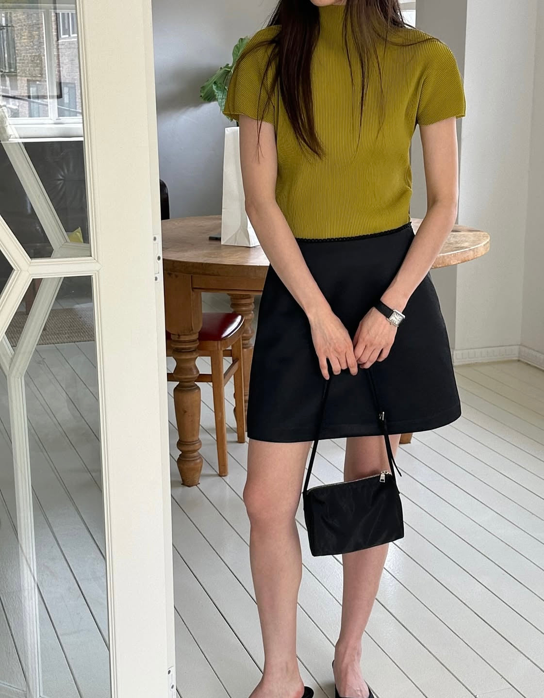 PLEATED TOP
